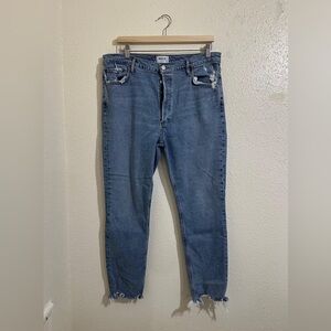 Agolde Nico High Rise Slim in Rooted Size 33